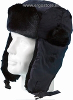 Polarmuts Antarticap met bont en oorkleppen, coldstore stuks