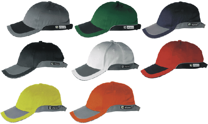 Pet - Baseballcap Elysé, universele maat, reflex stripe stuks