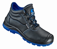 Wica Cotbas hoog, veiligheidsschoen S3, leer, blauwePU-zool Paar