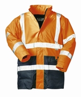 Parka Alexandre, signaal reflectie oranje stuks